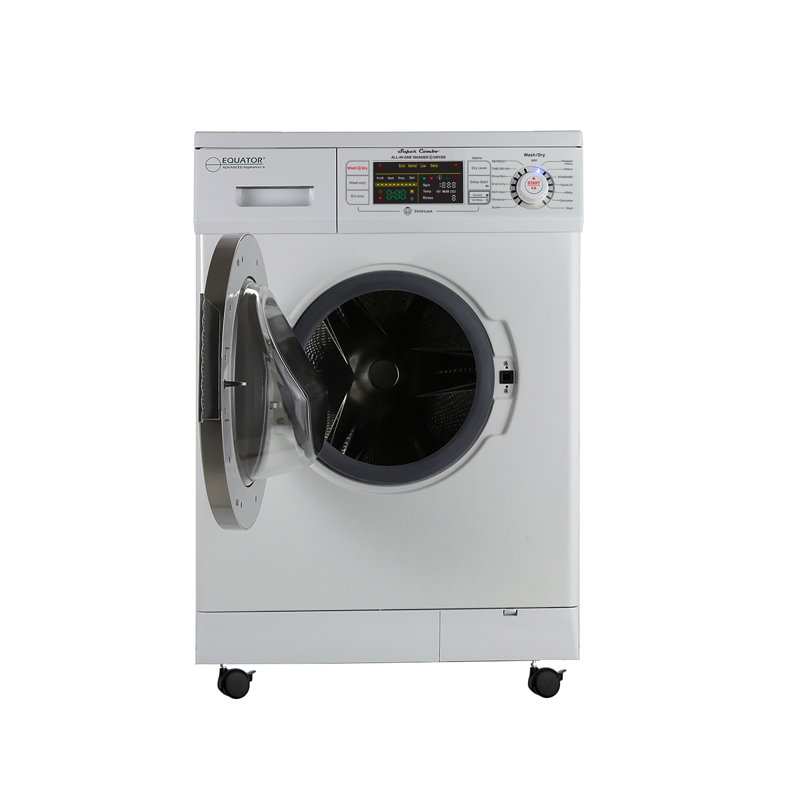 Equator All in One Combo Washer Dryer Equator Compact 13 lbs. White